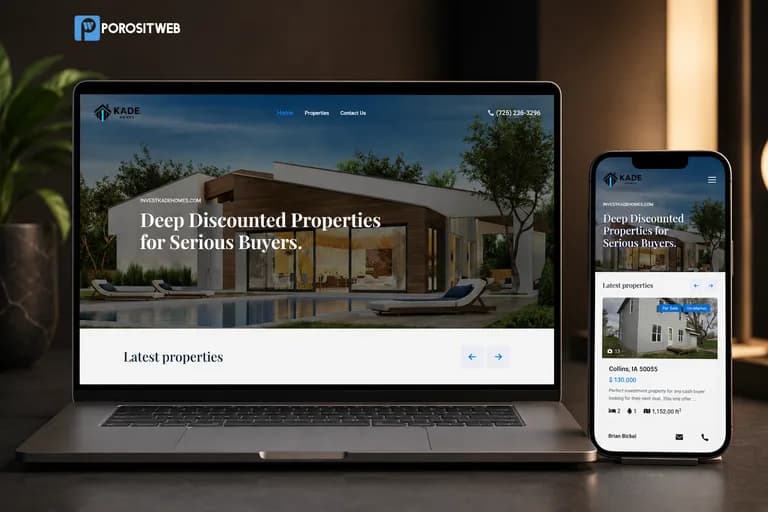 INVESTKADEHOMES.COM – Website për patundshmëri për klientë në SHBA