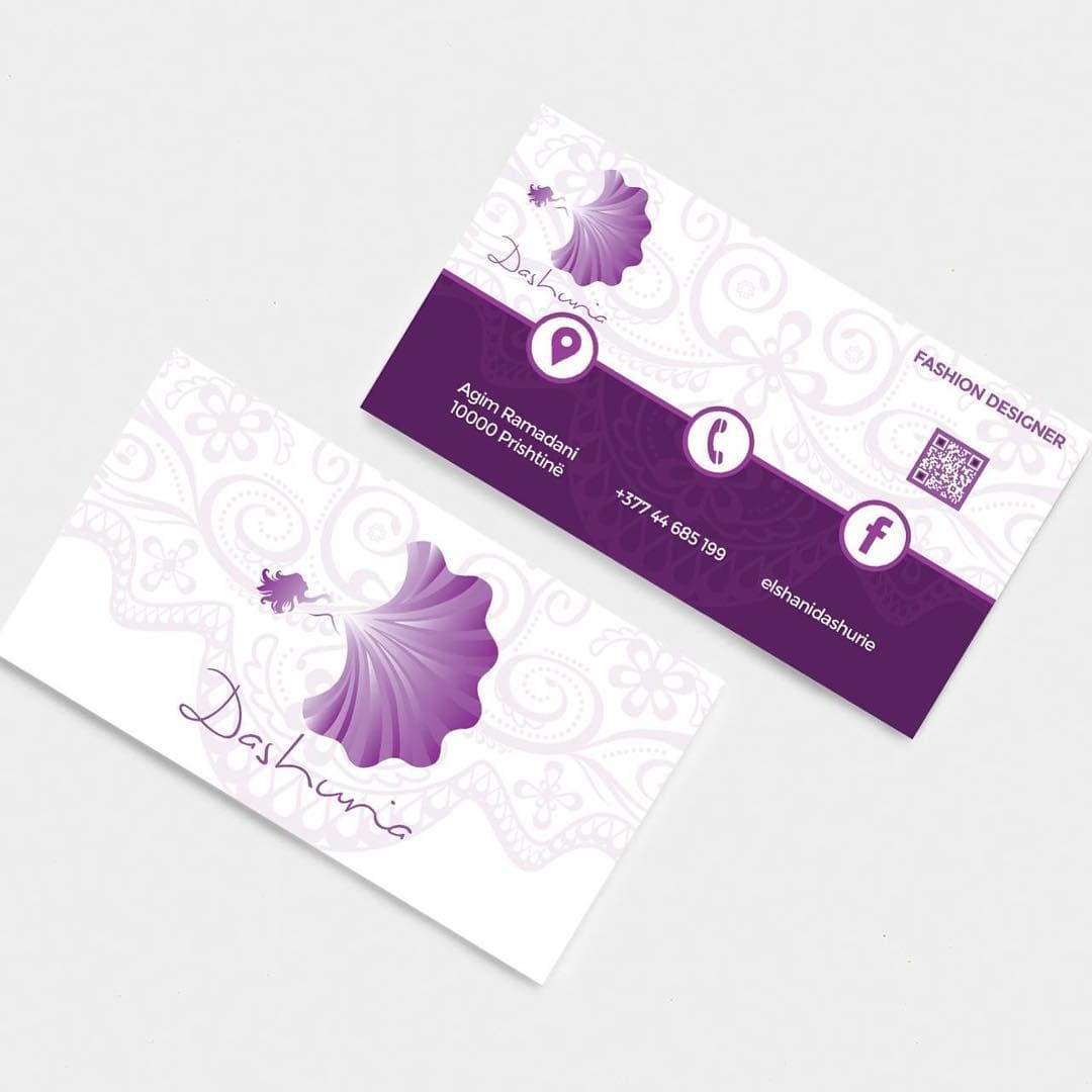 Dizajnimi i Logos dhe ViziteKartes për Dashuria Fashion