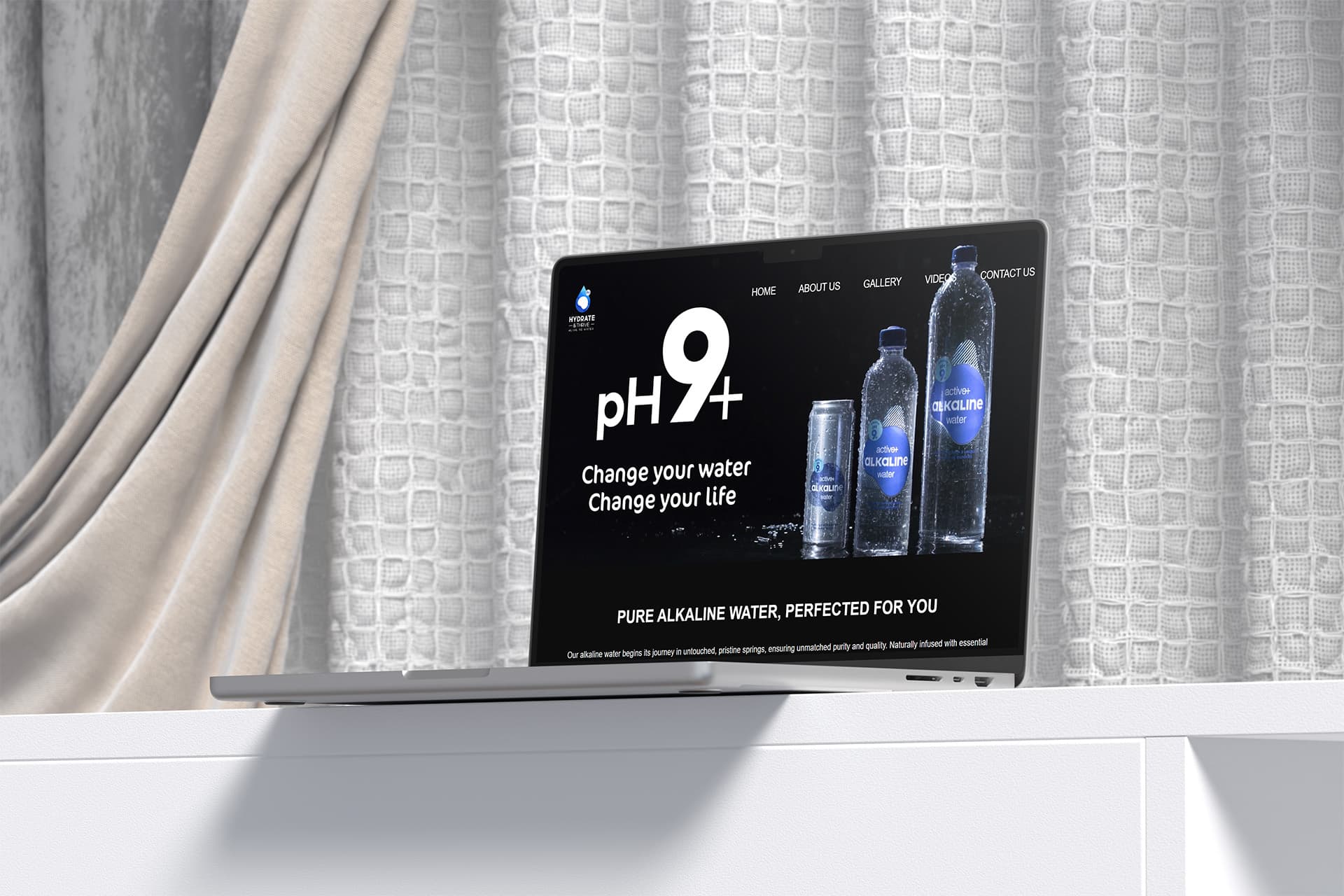 HYDRATEANDTHRIVE.CO.UK – Webfaqe për Brandin e Ujit Alkalin në Mbretërinë e Bashkuar