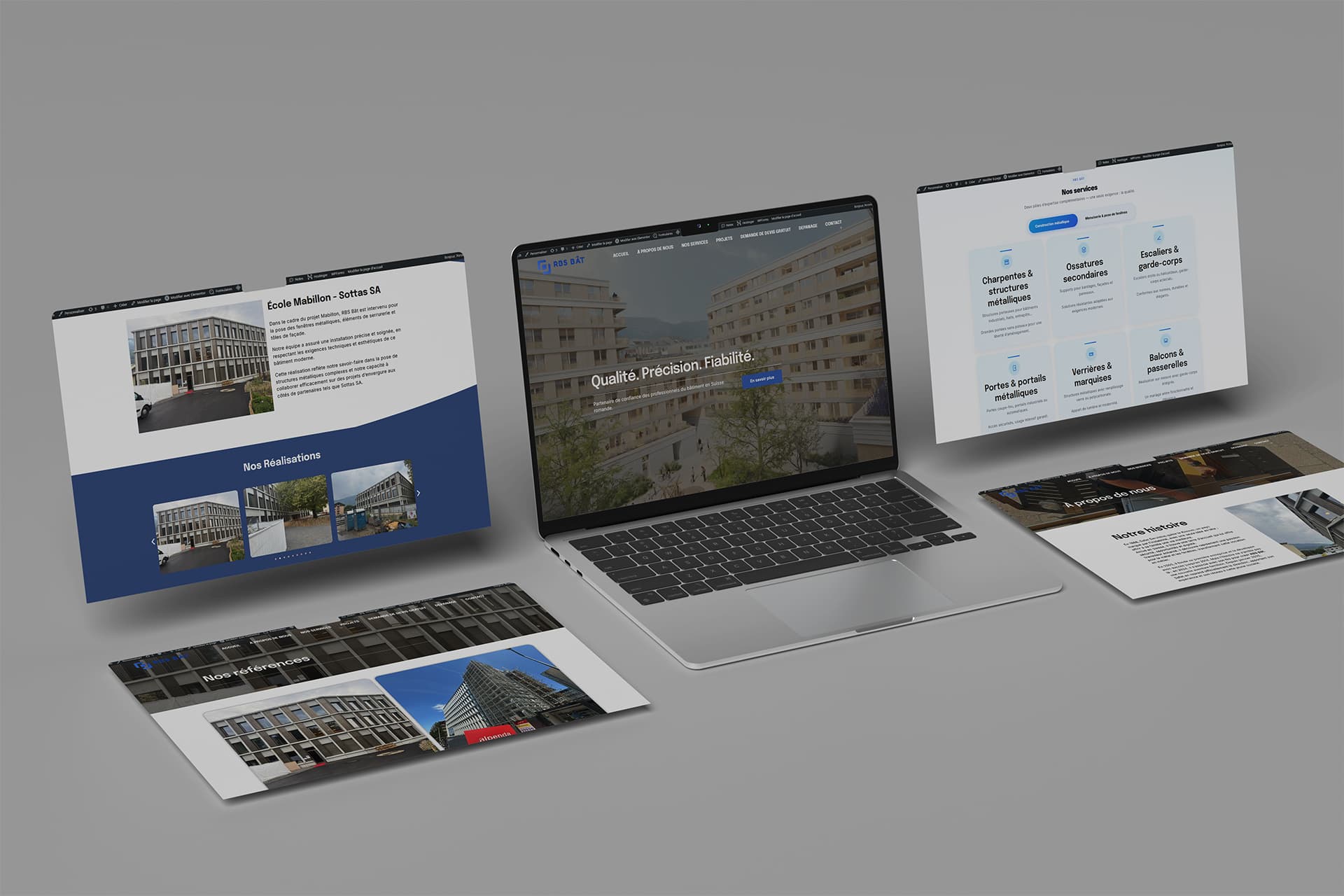 RBSBAT.CH – Webfaqe për Konstrukcione Metalike dhe Menuiseri të Jashtme në Zvicër
