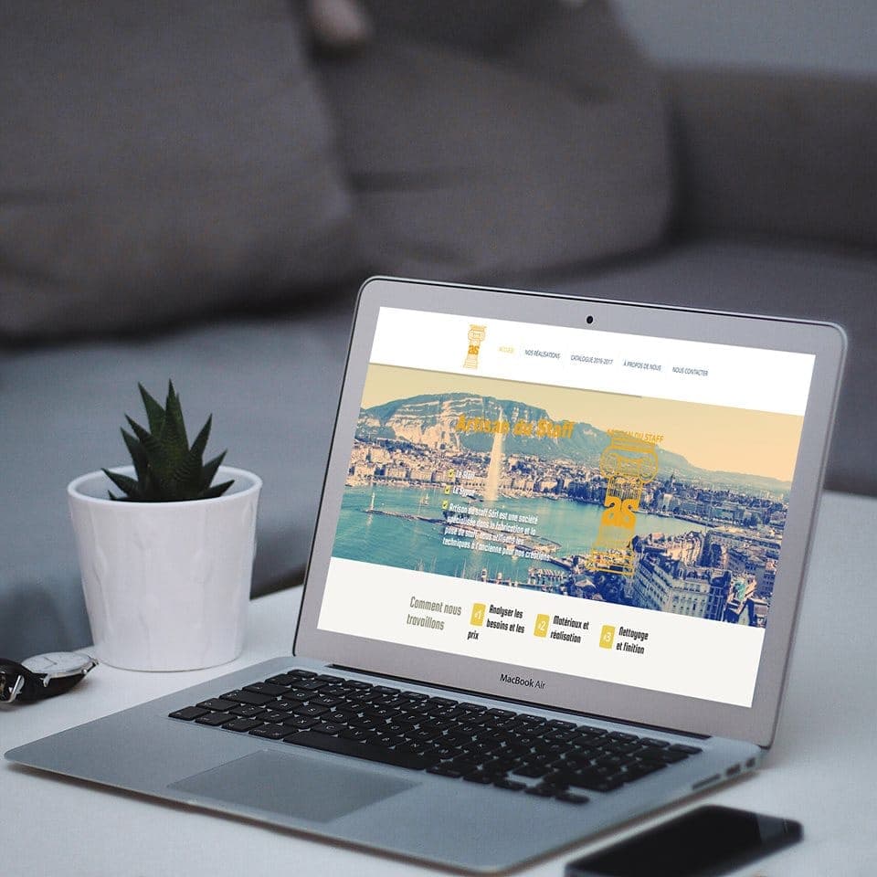 Artisandustaff webfaqe e radhes e punuar nga Porosit Web