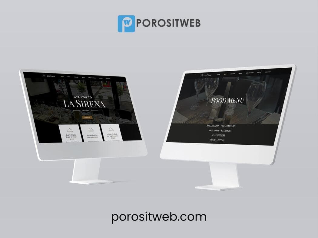 LASIRENA.CO.UK – Webfaqe për Shije Ushqimi Italian në Leigh-on-Sea