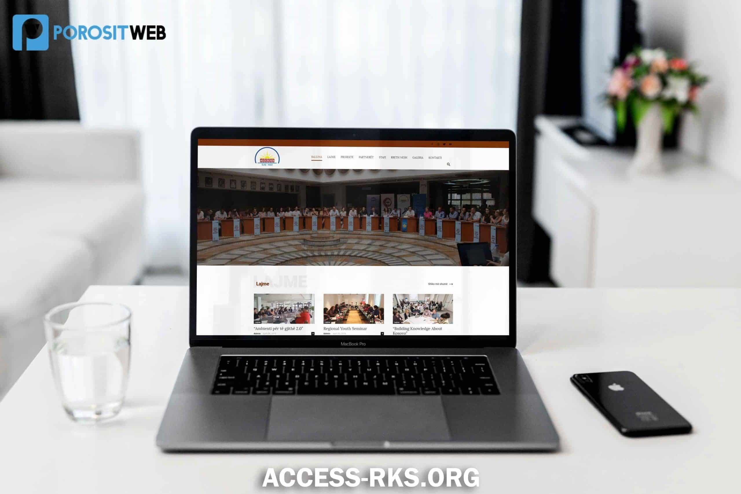 ACCESS-RKS.ORG - Webfaqe për Organizatë Jo-Qeveritare