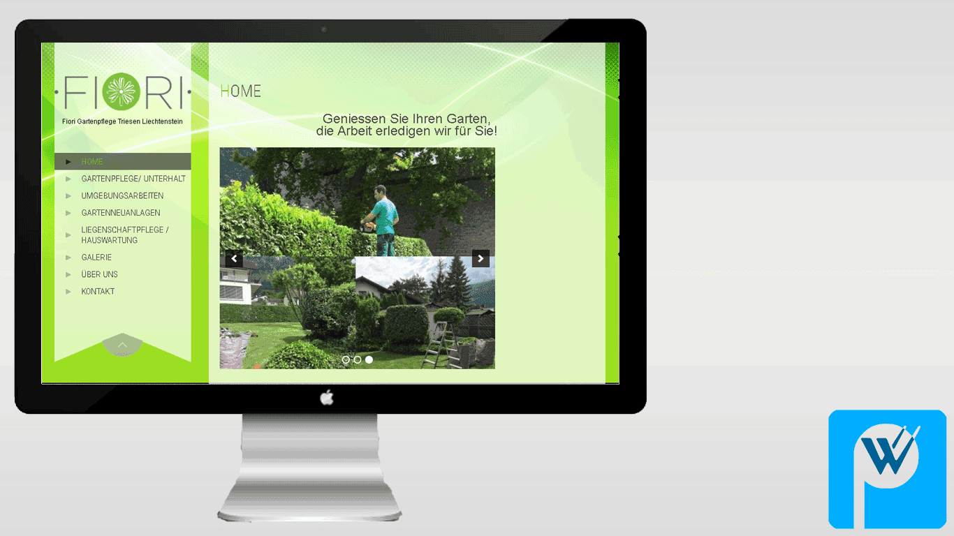 FIORI.LI Webfaqja Profesionale e dizajnuar nga Porosit Web