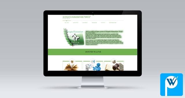 Webfaqja e Shoqata Humanitare “Drita” Dibër e ridizajnuar.